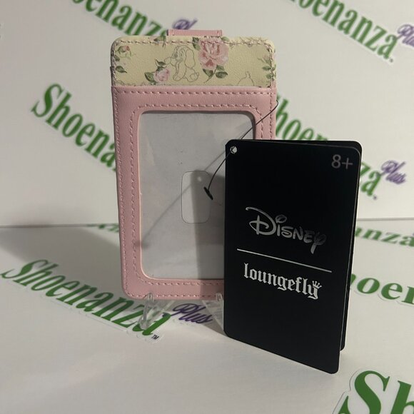 Loungefly Cardholder Snap Fold Over Card Wallet Disney Lady & the Tramp Hat Box - Picture 4 of 4